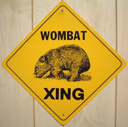 wombat crossing